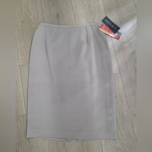Lafayette 148 New York Cream Pencil Skirt